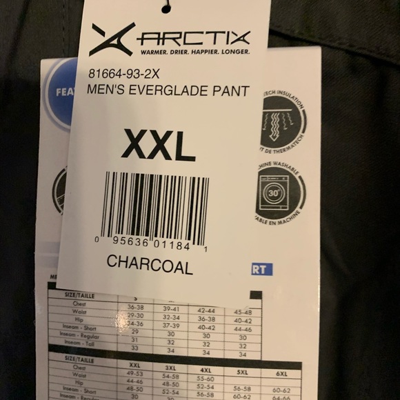 Arctix Everglade Insulated Pants size XXL - Picture 8 of 11